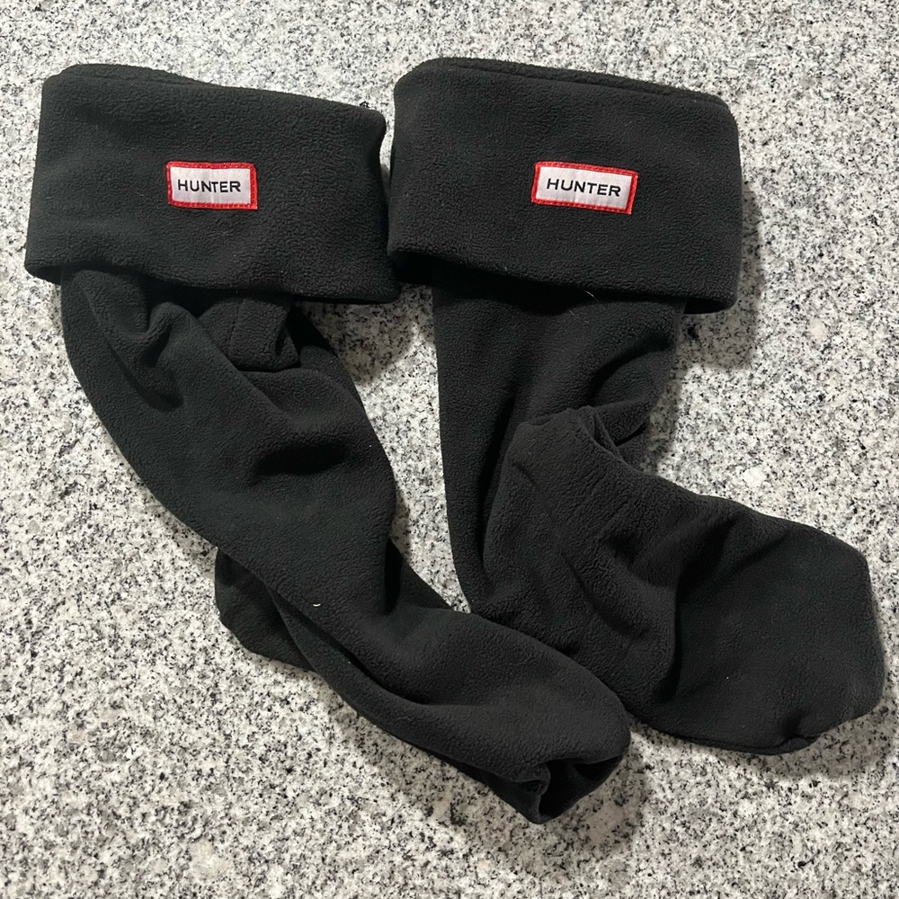Hunter Boot Black Sock Inserts
